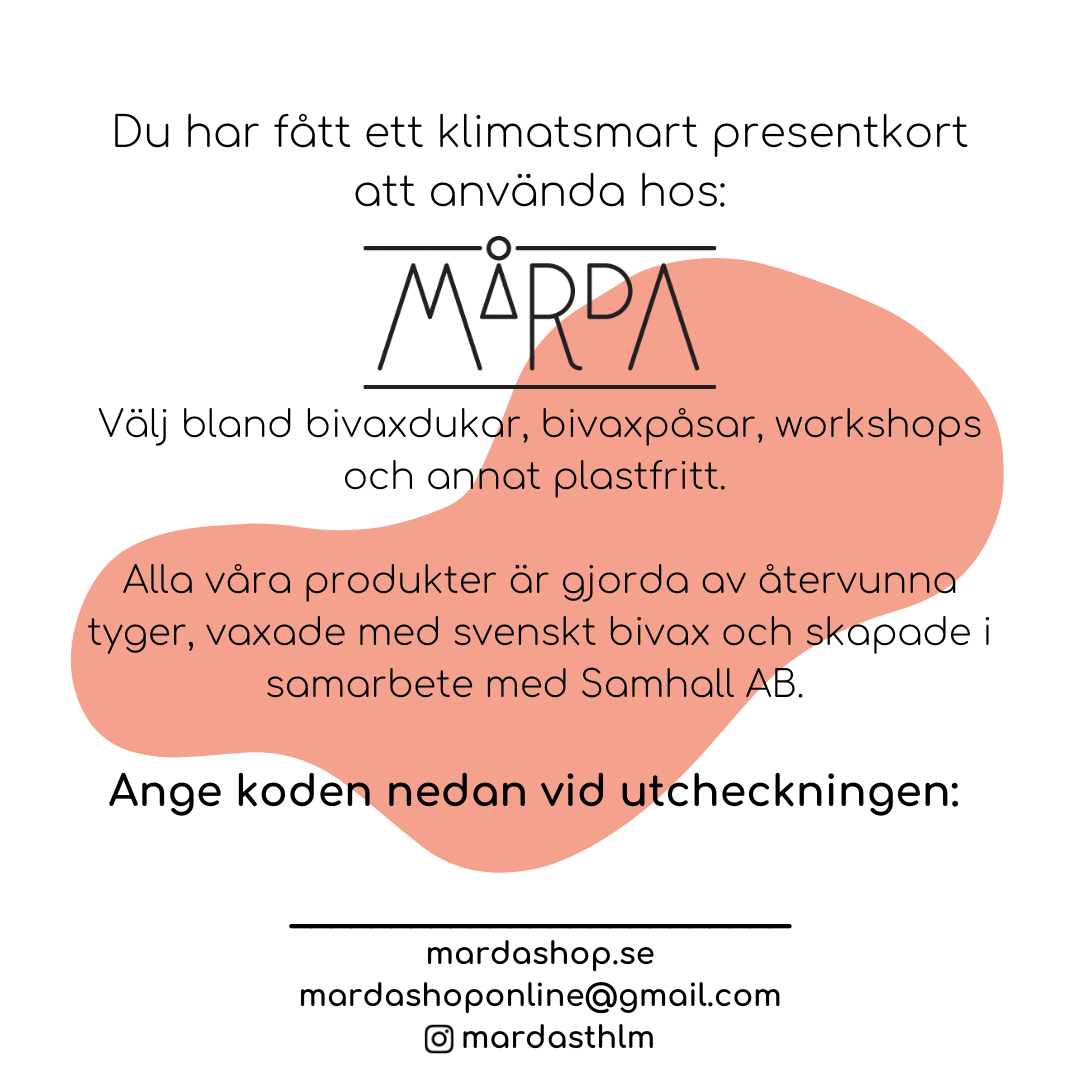 Mårda Presentkort