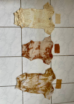 DIY kit för Växtfärgning av Baby body